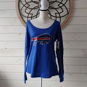 NFL Team Apparel Womens Bills Shirt L